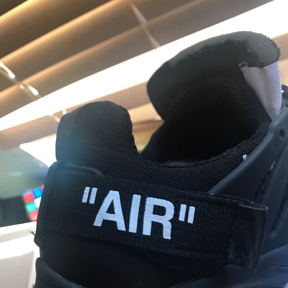 Offwhite Prestos (black) size 10. - Picture 4 of 7